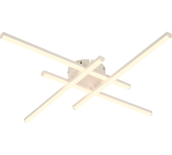 Изображение товара Светильник потолочный светодиодный ЭРА Модерн Nora CLL-1-62-RC WH с ДУ 62W 3000-6500К белый Б0069759