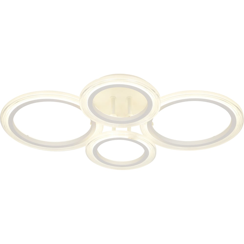 Изображение товара Потолочный светодиодный светильник ЭРА Модерн Ring CLL-1-59-RC WH с регулируемой цветовой температу