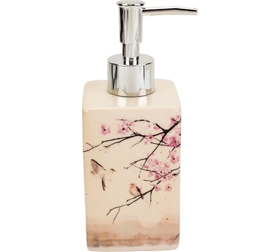 Изображение товара Дозатор для жидкого мыла Рыжий кот Сакура керамика DIS-S 006517