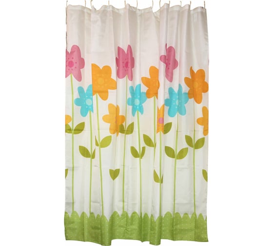 Изображение товара Занавеска для ванной Рыжий кот полиэстер, 180х180 см SC-PE-12 311942