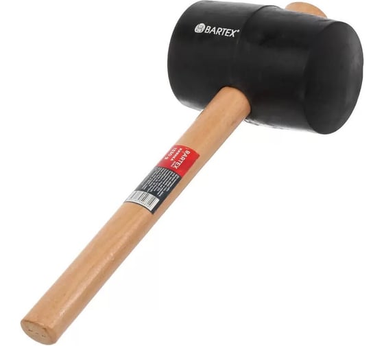 Изображение товара Киянка BARTEX 1300 г, резина, рук дерев, Евро 364670