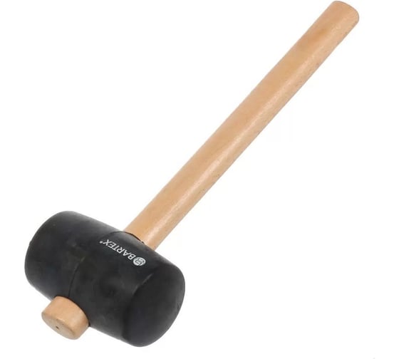 Изображение товара Киянка BARTEX 680 г, резина, рук дерев, Евро 162878