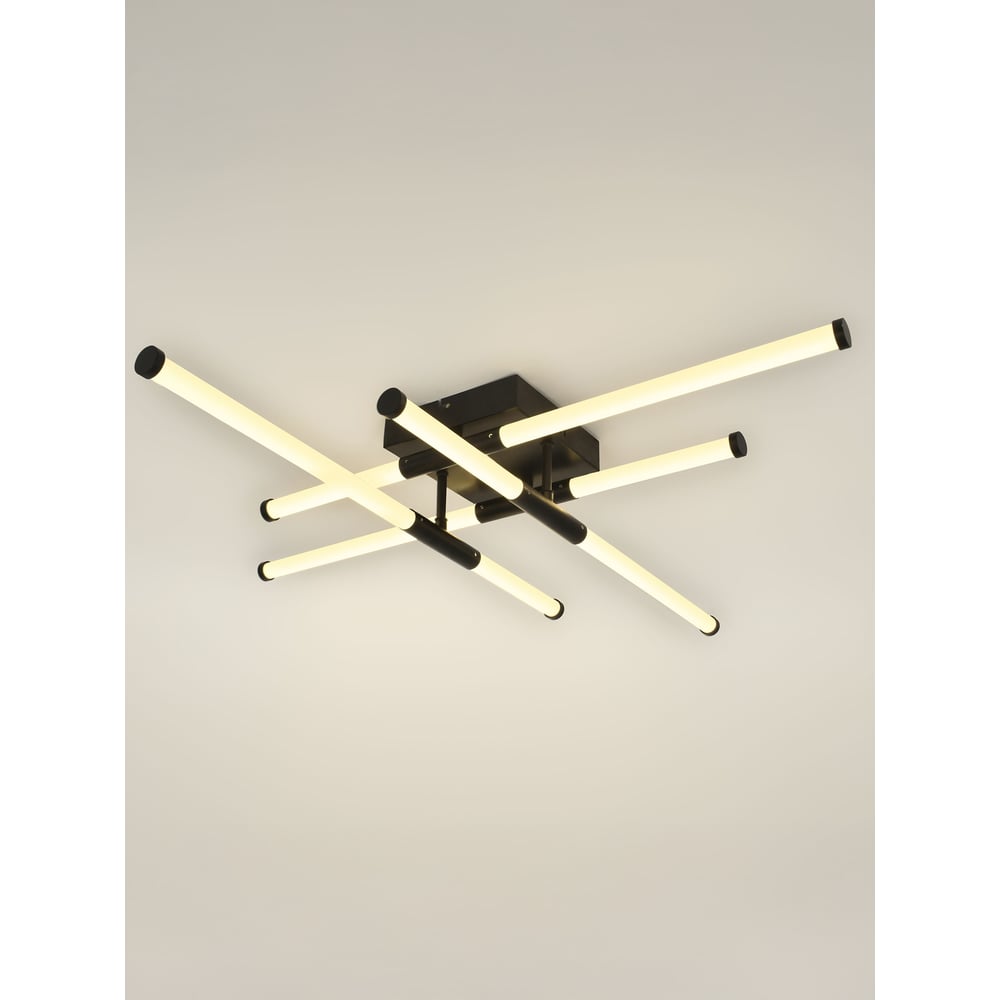 Изображение товара Светильник потолочный светодиодный ЭРА Модерн Fliss CLL-1 72W 3K-6K RC BK