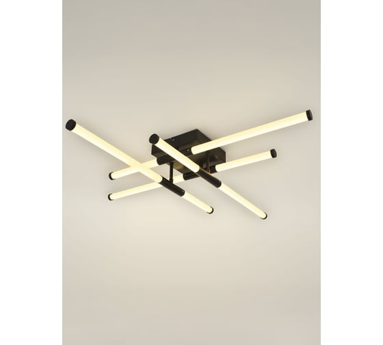 Изображение товара Светильник потолочный светодиодный ЭРА Модерн Fliss CLL-1 72W 3K-6K RC BK с ду черный Б0069744