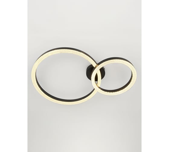 Изображение товара Светильник потолочный светодиодный ЭРА Модерн Bloom CLL-1-78W 3K-6K RC BK с ДУ черный Б0069753