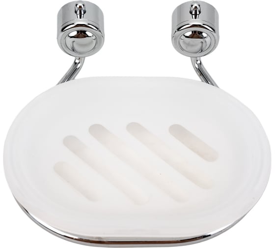 Изображение товара Подвесная мыльница Рыжий кот хромированный металл, пластик, крепление: шуруп B0922 002483