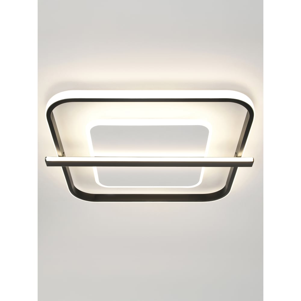 Изображение товара Потолочный светодиодный светильник ЭРА Модерн Franco CLL-1-107W 3K-6K RC BK