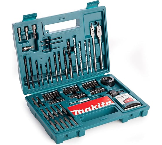 Изображение товара Набор бит и сверл 100 шт Makita B-53811