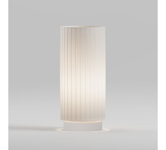 Изображение товара Настольный светильник Eurosvet Kreis с плафоном из ткани 101101 белый a071896