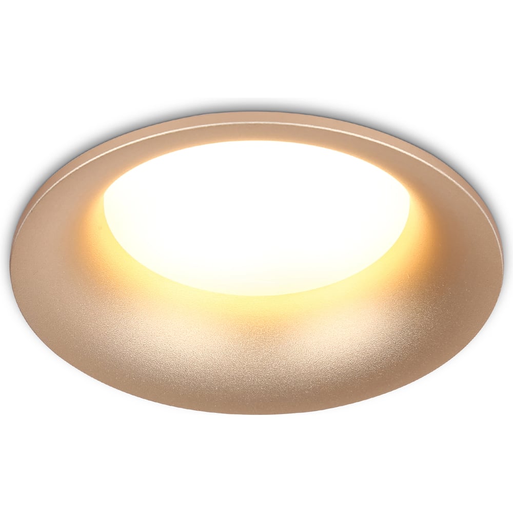 Изображение товара Встраиваемый светильник Ambrella Light GD GX53 15W золото минимализм техно