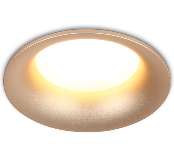 Изображение товара Светильник встраиваемый Ambrella Light GD золото GX53 max 15W D105*36 TN51812