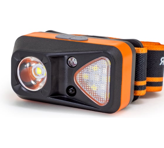 Изображение товара Фонарь ЯРКИЙ ЛУЧ LH-18 PONY налобный дальний/ближ./red свет max200лм, вкл/выкл. взмахом, акк.500mAh 4606400106913