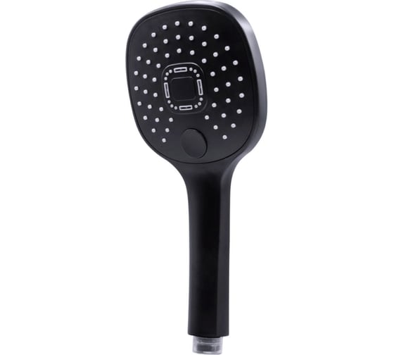 Изображение товара Лейка для душа MIXLINE ML 1237 3 позиции (блистер) ЧЕРНЫЙ 554377