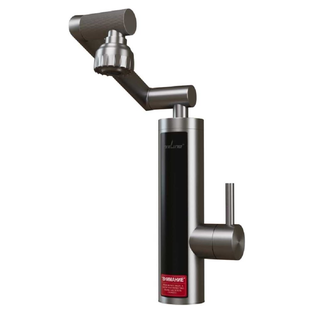 Изображение товара Проточный водонагреватель MIXLINE WH-006 нержавеющий корпус 3,3 кВт для кухни