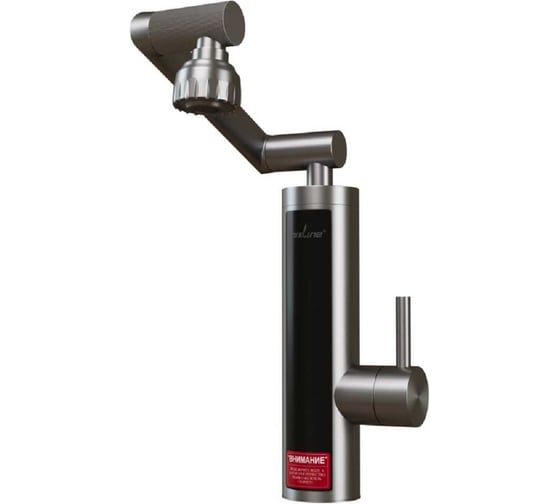 Изображение товара Проточный водонагреватель MIXLINE WH-006 нерж корпус, Трансформер (3,3 кВт, УЗО, кухня) 555374