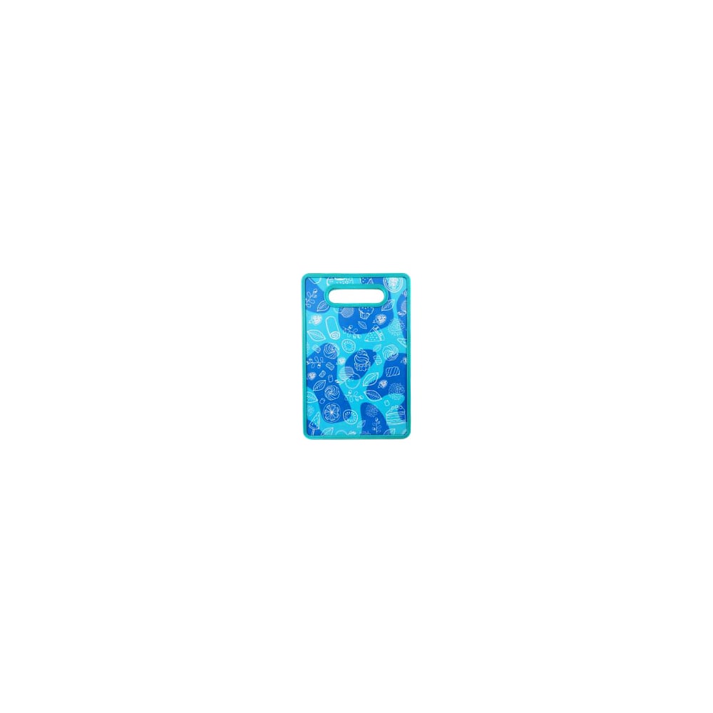 Разделочная доска Зефирное настроение, цвет голубой ТП15862 - фото 1