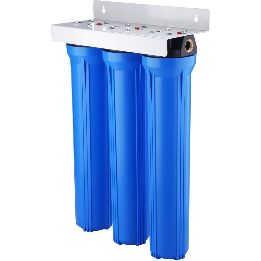 Изображение товара Корпус магистральный фильтра Гейзер С25 тройной 20SL 3/4 ВР латунь