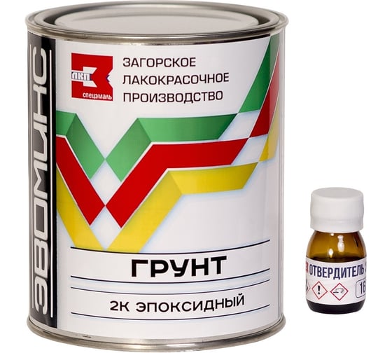 Изображение товара Грунт для лодки эпоксидный Эвомикс Двухкомпонентный красно-коричневый (1 кг основа + 16 г отвердитель) 1ГЭккр