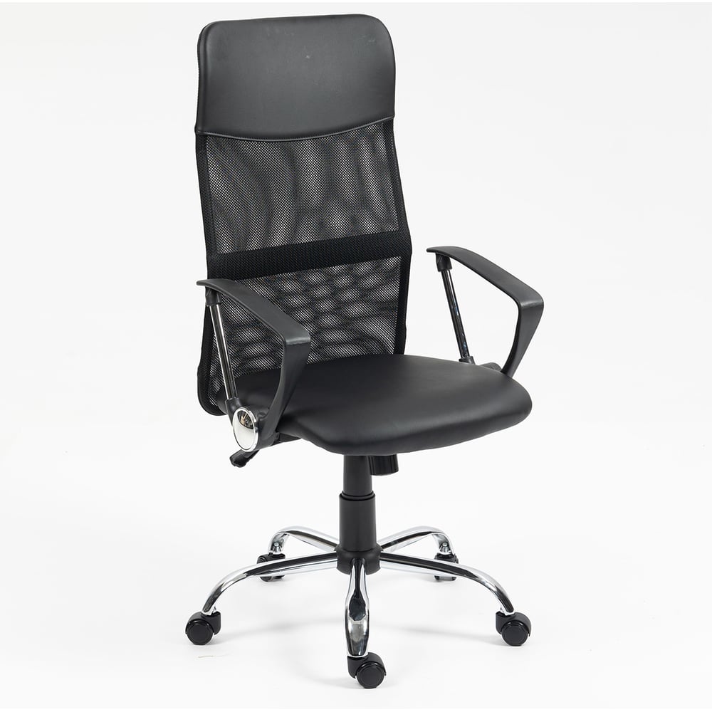 Изображение товара Офисное кресло ФЕЛИКС Спутник + для руководителя с регулировками черное