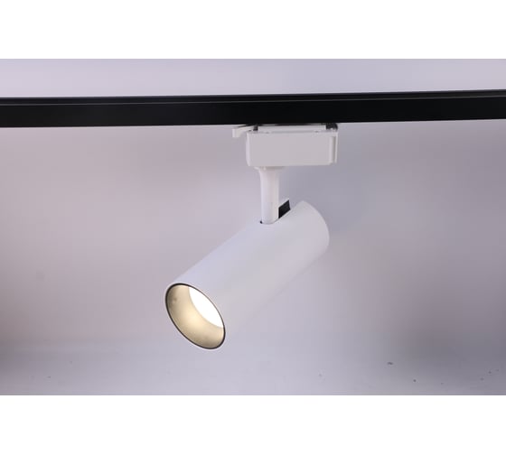 Изображение товара Трековый однофазный светильник ЭРА TR520 COB WH 20 ватт 4000К 1400Лм белый Б0049052