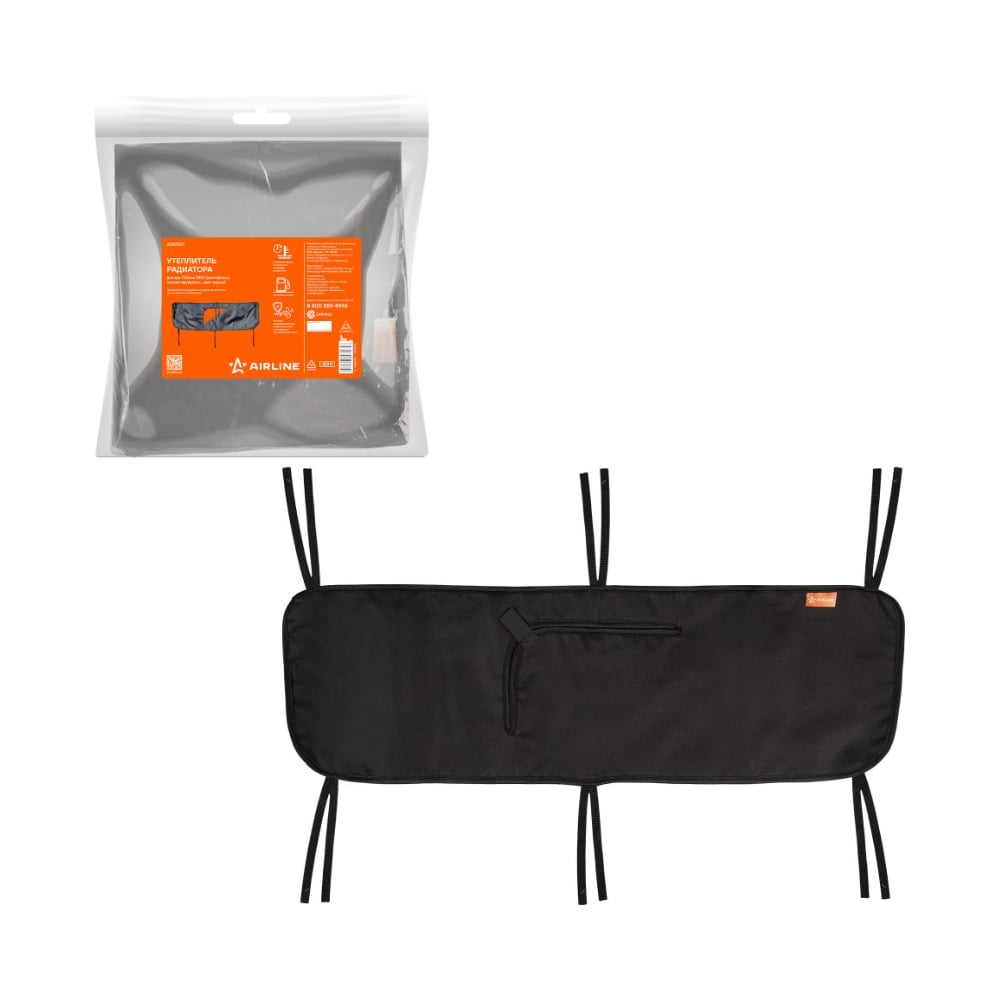 Изображение товара Утеплитель радиатора AIRLINE для ГАЗель 3302 из полиэстера и войлока