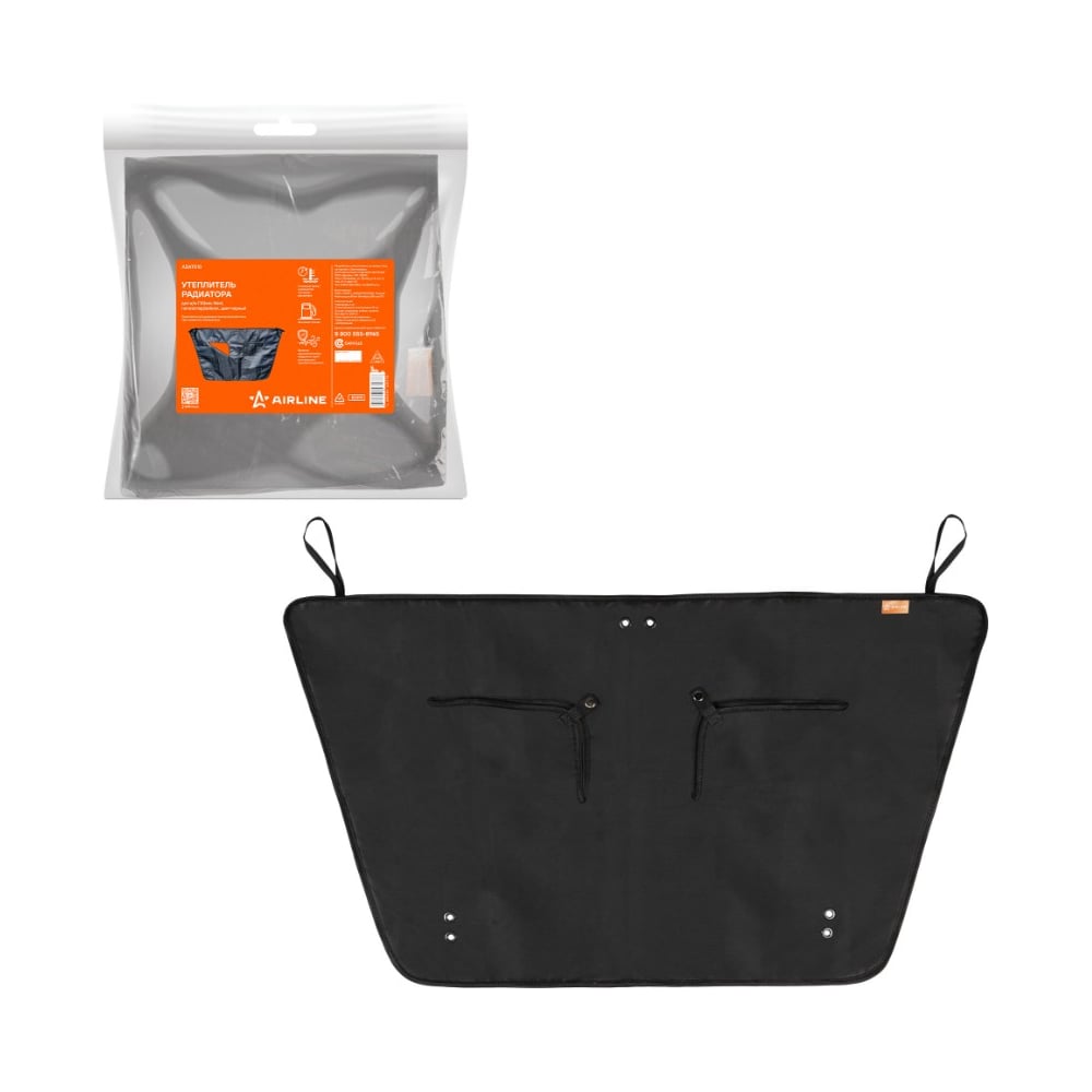 Изображение товара Утеплитель радиатора AIRLINE для ГАЗель Next полиэстер войлок черный