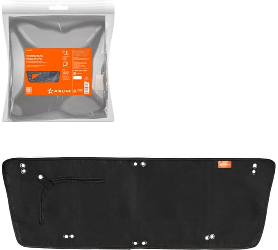 Изображение товара Утеплитель радиатора AIRLINE для а/м УАЗ 3163 Патриот (до 2014), полиэстер/войлок, цвет черн. ADAT013