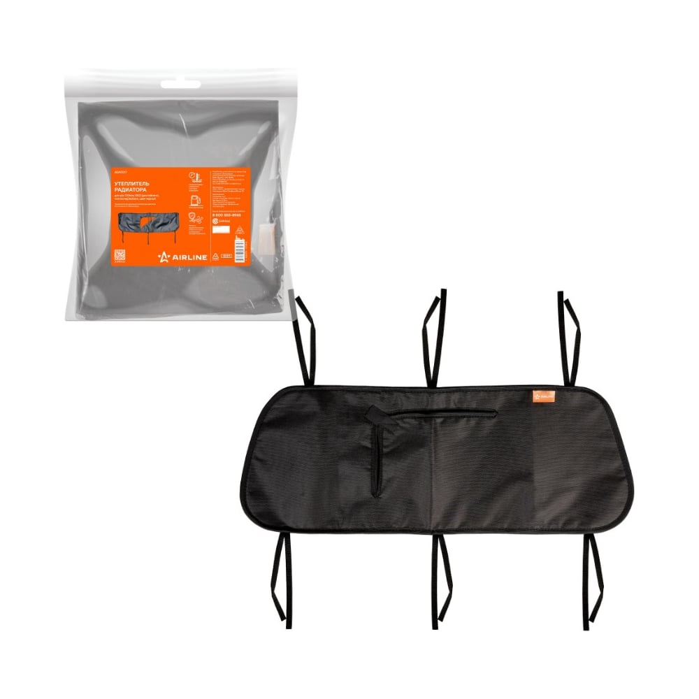 Изображение товара Утеплитель радиатора AIRLINE для УАЗ 452 Буханка полиэстер войлок черный