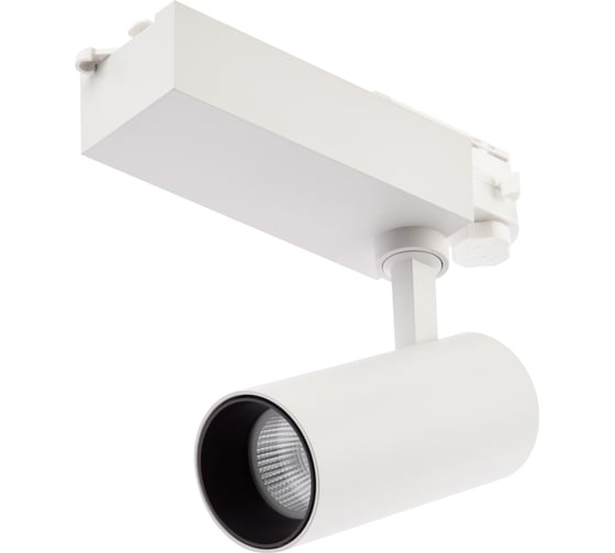 Изображение товара Трековый трехфазный светильник ЭРА SТR303630KW20 узкий луч 3000K белый Б0049772