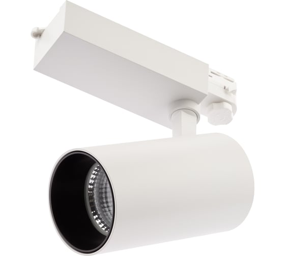 Изображение товара Трековый трехфазный светильник ЭРА SТR303630KW40 узкий луч 3000K белый Б0049774