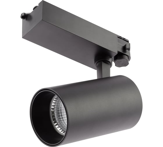 Изображение товара Трековый трехфазный светильник ЭРА SТR-30-36-40K-B40 узкий луч 4000K черный Б0049768