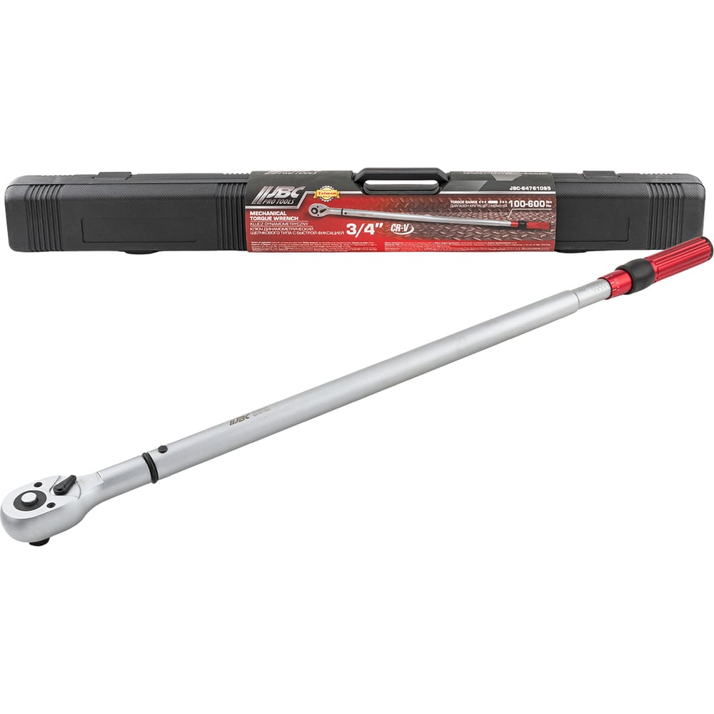 Изображение товара Динамометрический ключ JBC 100-600Нм щелчкового типа 3/4 дюйма