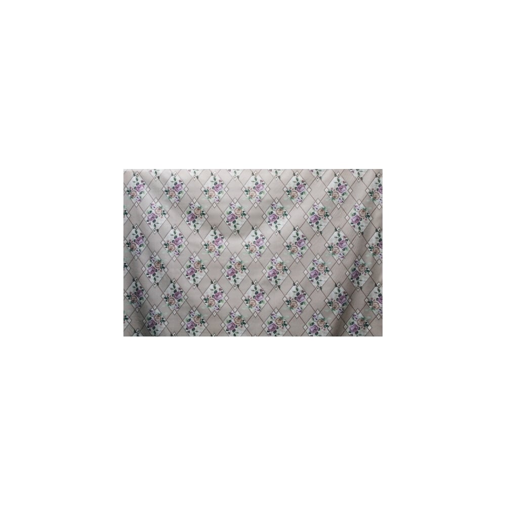 Изображение товара Столовая клеенка КОЛОРИТ 1 сорт на ткани рулон 1250x25000 мм с цветочным дизайном