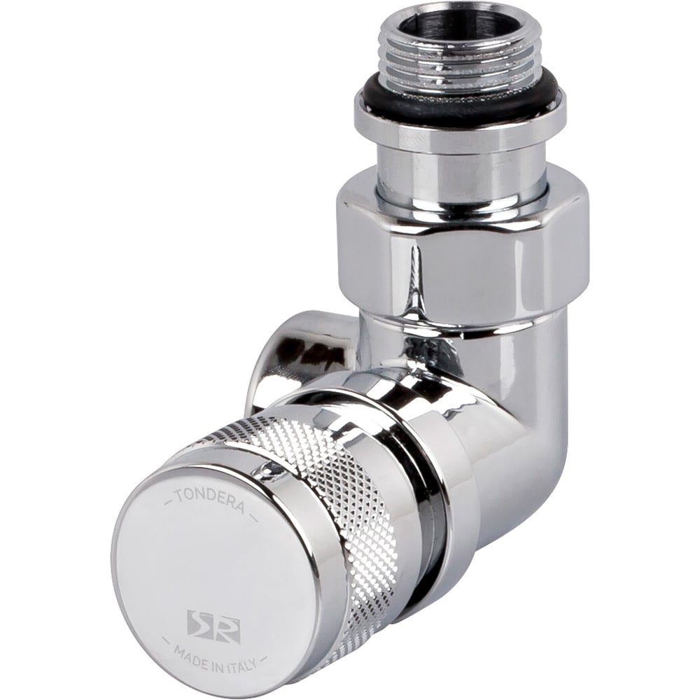 Изображение товара Вентиль на подачу вертикальный SR Rubinetterie Tondera 1/2, хром, ручная регулировка
