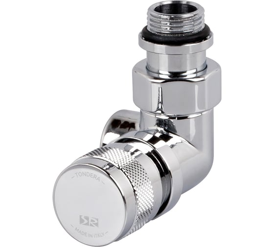 Изображение товара Вентиль на подачу вертикальный SR Rubinetterie Tondera 1/2, ручной регулировки, правый, хром 0616-1500C000