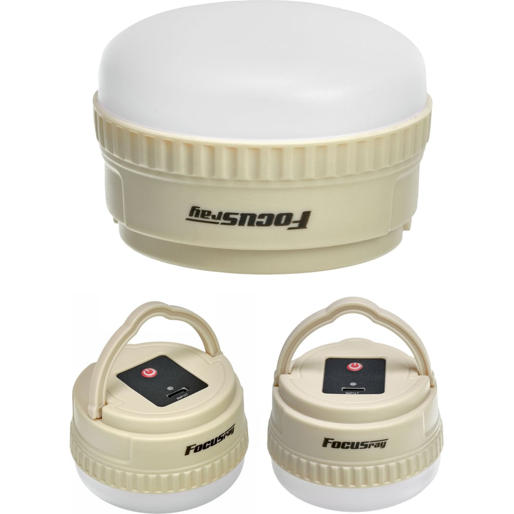 Изображение товара Фонарь FOCUSray 1342 кемпинговый аккумулятор 1200 мАч 90 люмен USB type-C