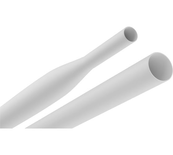 Изображение товара Термоусадочная трубка ЭРА NO-224-386 ТТУ нг-LS 2/1 белая в отрезках по 1 м 50 шт Б0067588