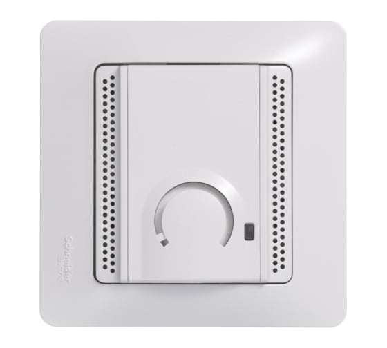 Изображение товара Термостат теплого пола Systeme Electric (Schneider Electric) GLOSSA,10 A, белый GSL000138