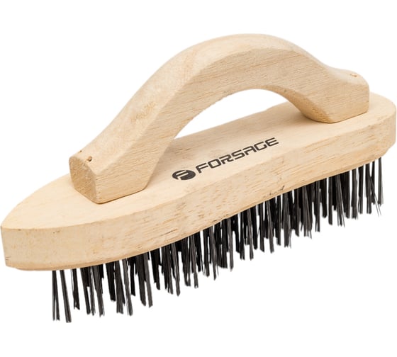 Изображение товара Щетка по металлу Forsage ручная в деревянном корпусе с П-образной рукояткой 17405 F-340115227
