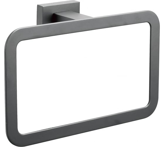 Изображение товара Полотенцедержатель кольцевой настенный ViEiR нержавеющая сталь, графит V5011-G