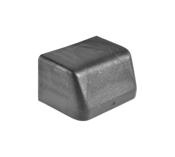 Изображение товара Опора наконечник пластиковая прямоугольная Миниворкс 30х60, наружная, серый, 10 шт. Н30-60СК