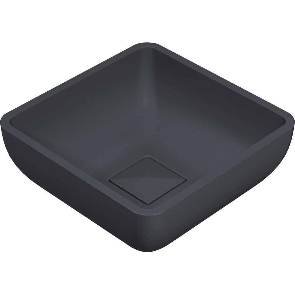 Изображение товара Раковина для ванной Uperwood Florida квадратная графитовая