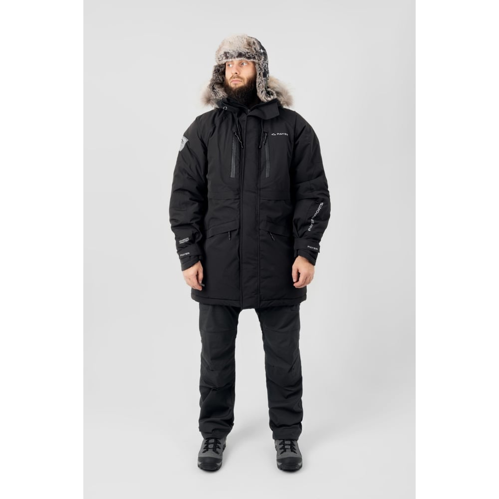 Изображение товара Мембранная зимняя мужская куртка PAYER Север -45 с утеплителем Слайтекс и капюшоном