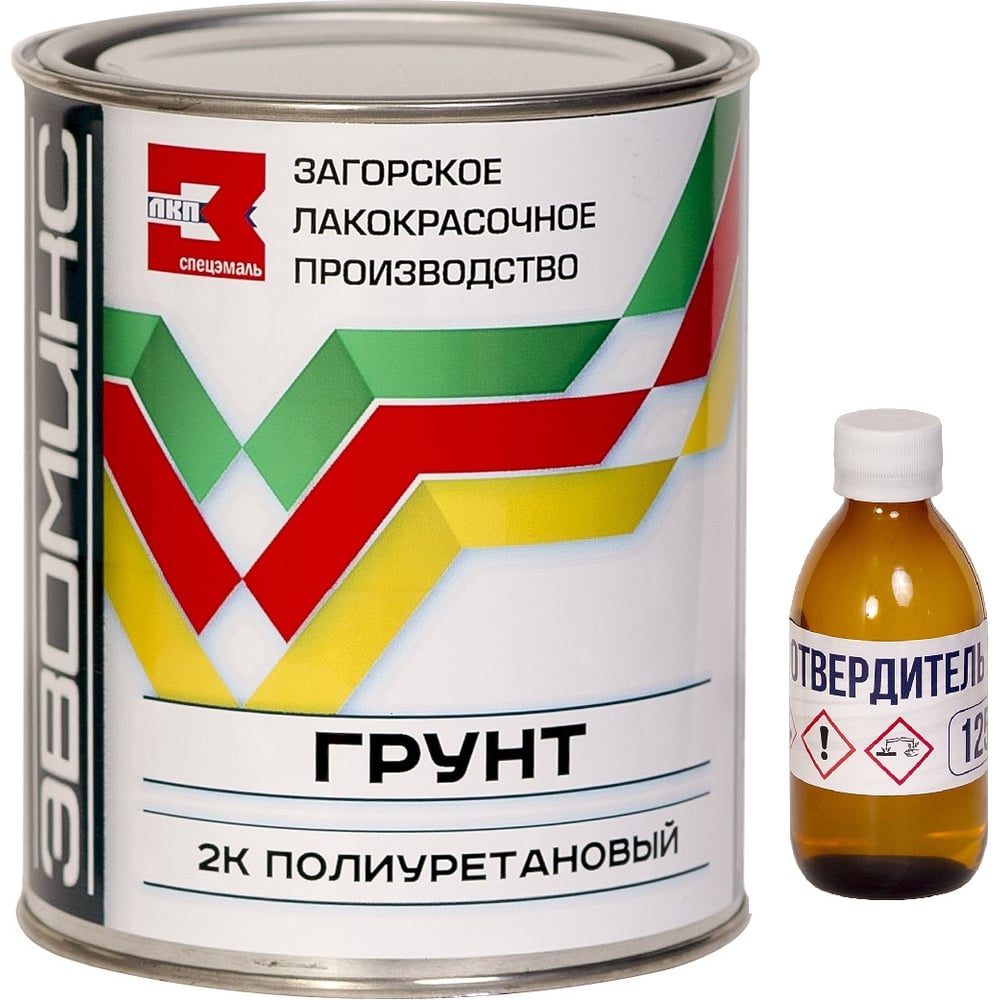 Изображение товара Грунт для лодки Эвомикс двухкомпонентный полиуретановый серый 1л