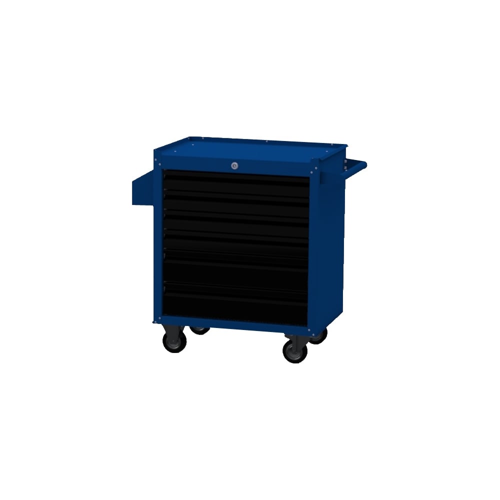 Изображение товара Инструментальная тележка ILIKPRO Вертикаль Классик сине-черная SID-42.855.678.000.5010-9005