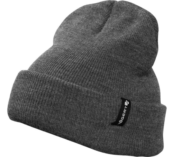 Изображение товара Зимняя двойная шапка HOEGERT TECHNIK EGON темно-серая, меланжевая HT5K465