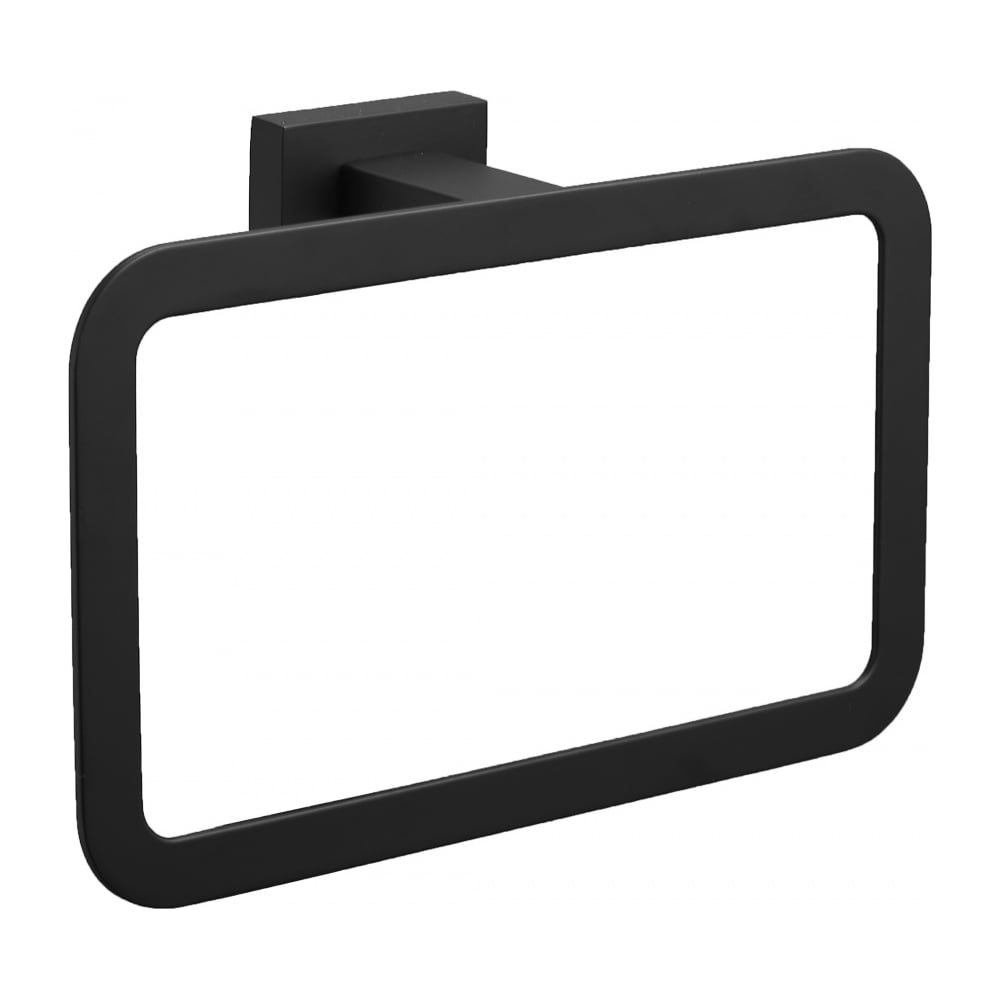 Изображение товара Настенный полотенцедержатель кольцевой ViEiR из нержавеющей стали V5011-C черный