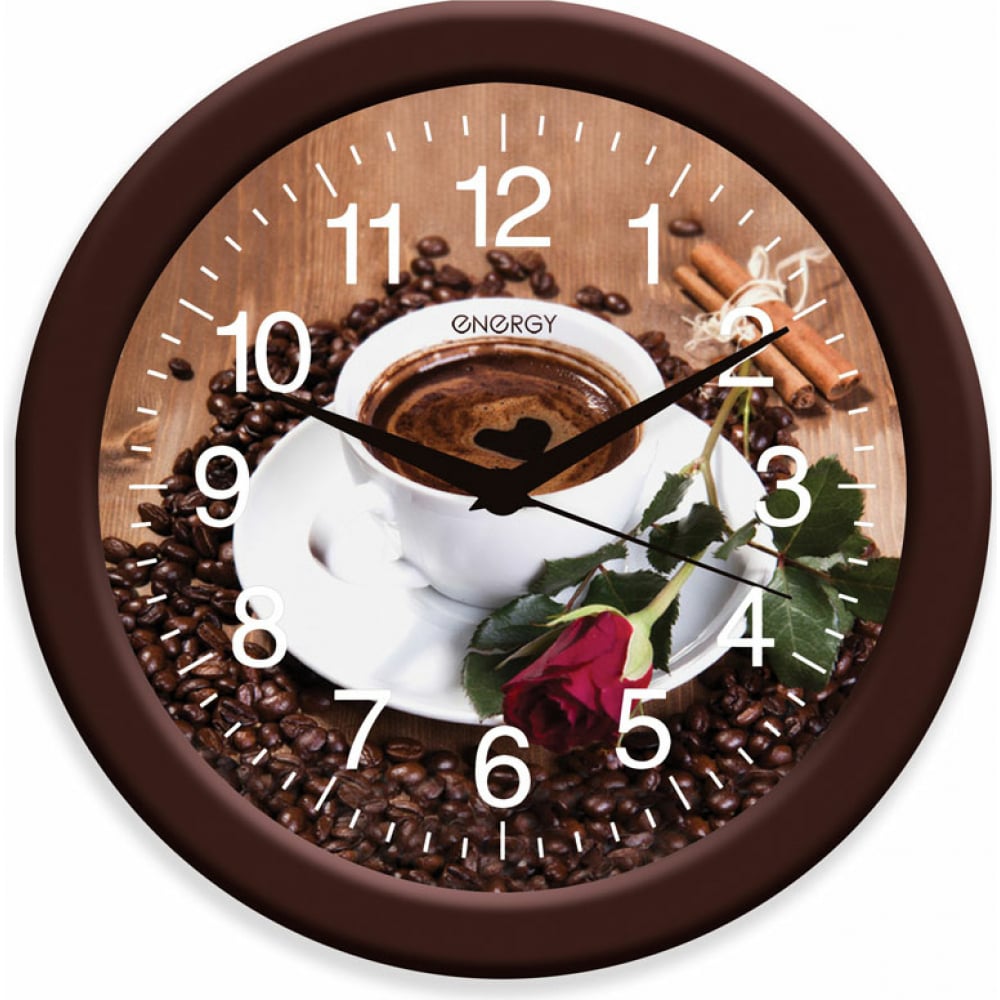Кварцевые настенные часы ENERGY часы карманные поезд кварцевые цепочка l 40 см d 4 5 см