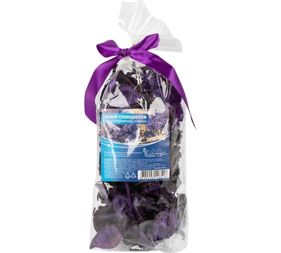 Изображение товара Набор сухоцветов Волшебная страна 50 гр лаванда 006982