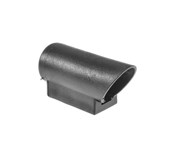 Изображение товара Опора наконечник пластиковая круглая Миниворкс Ø25, наружная, цвет черный –  (15 шт.) Н25ЧР